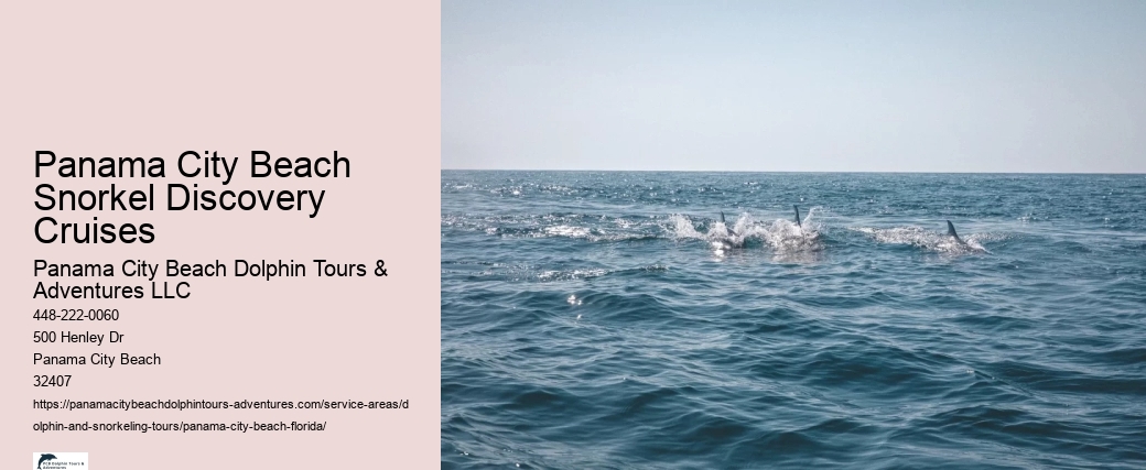 Panama City Beach Snorkel Discovery Cruises